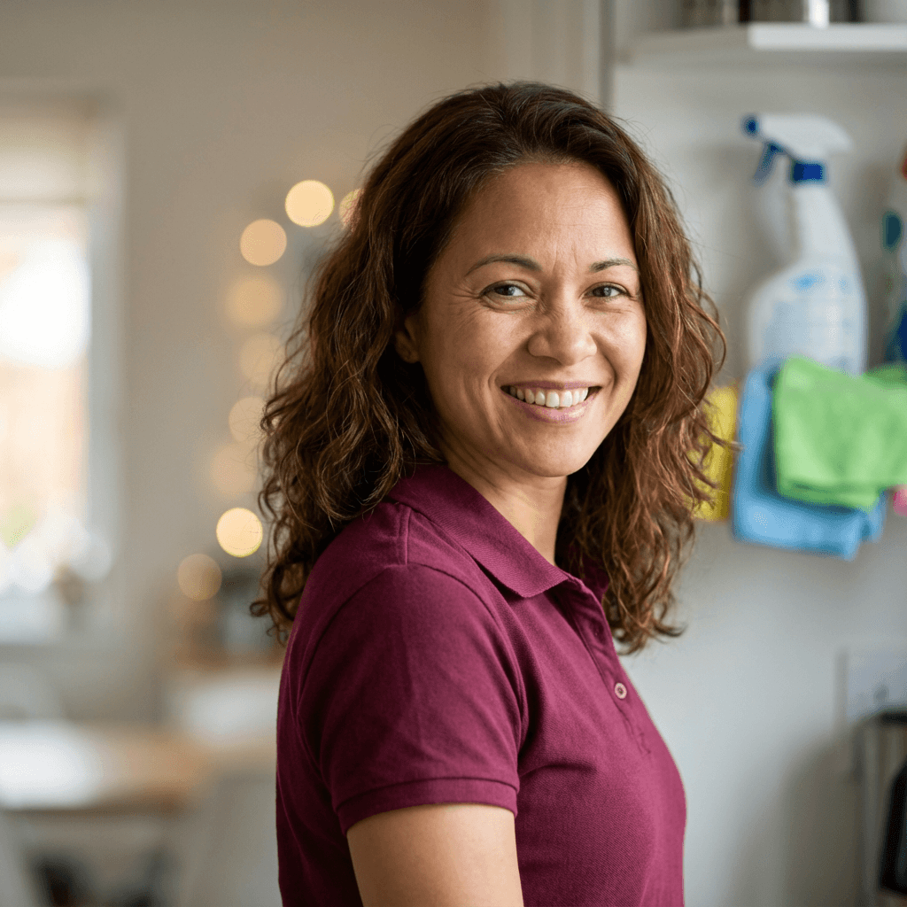 Amara Silva, housekeeping and guest comfort